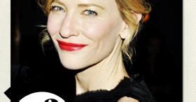 Cate Blanchett Interview - Cate Blanchett Skin Tips