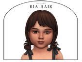 sims 4 cc toddler hair.