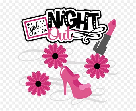 Girls Night Out Clipart - Girls Night Out Transparent - Png Download (#5431293) - PinClipart