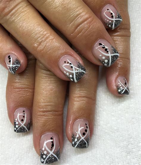 The Best Ideas for Black and White Acrylic Nail Designs - Home, Family, Style and Art Ideas