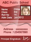 Employee ID badge designer software make student identity cards id badges