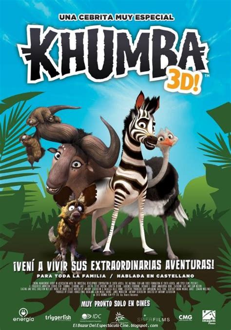 → Khumba: Poster latino Argentina, fecha de estreno, afiche oficial | El Bazar del Espectáculo Cine