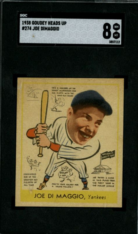 Joe DiMaggio Baseball Cards – Top 5 Cards, Value, Outlook