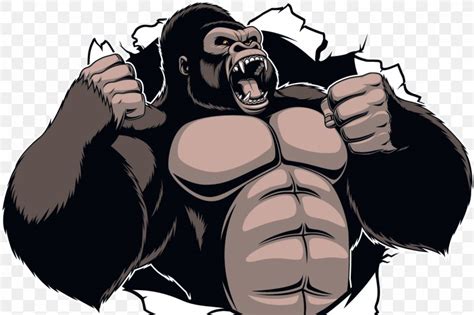 Gorilla King Kong Ape Cartoon, PNG, 1200x800px, Gorilla, Ape, Arm, Art ...