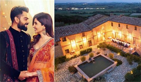 Anushka Virat Marriage Place / She enhanced her bridal look with statement uncut diamond jewelry ...