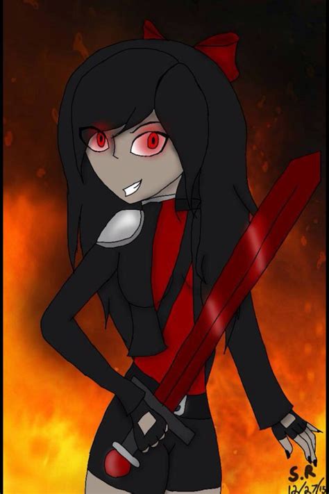 Aphmau as a shadow knight is kinda scary | Aphmau, Aphmau fan art ...