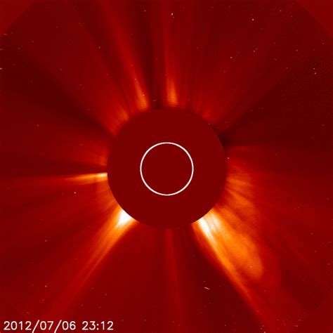 The eruption in the photo above led to a large CME or coronal mass ...