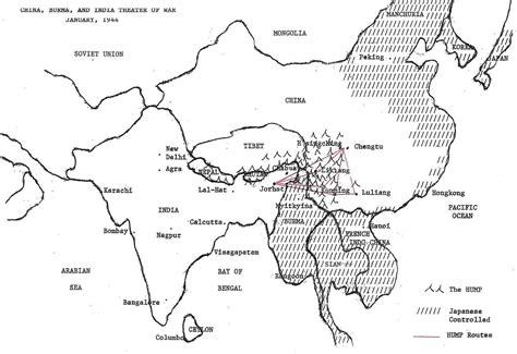 CHINA, BURMA, AND INDIA FROM THE BACK SEAT - CBI Theater of World War II