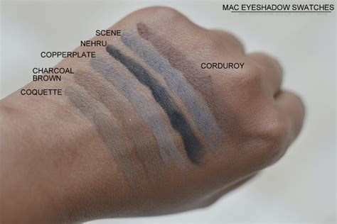 Weekend Ramblings: MAC Eyeshadow Swatches (Part I)