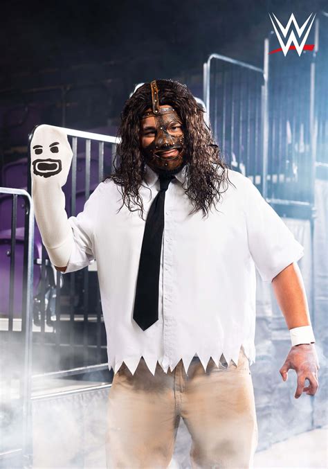 Men's WWE Plus Size Mankind Costume