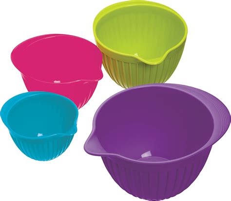 Amazon.com: Colourworks Silicone Four Piece Measuring Bowl Set : Home & Kitchen