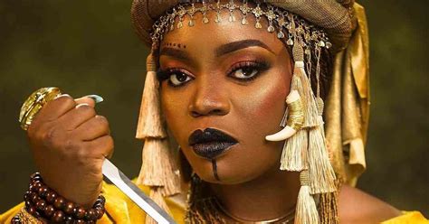 Actress Bisola Aiyeola celebrates 34th birthday in Queen Amina's costume