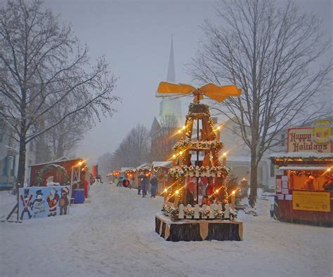 The Christkindl Market, which spans two and a half blocks, has been a ...