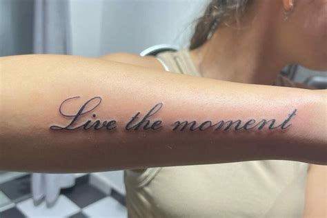 101 Best Live The Moment Tattoo Ideas That Will Blow Your Mind!