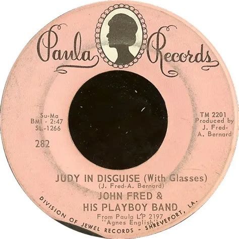 Judy In Disguise (With Glasses) - John Fred | 7inch | Recordsale