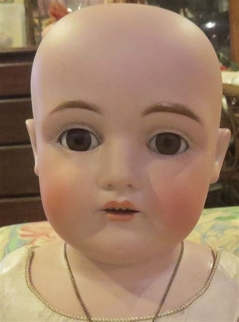 Antique 21" Kestner 154 Bisque Doll, Perfect head, 5" Across Shoulder -- Antique Price Guide ...