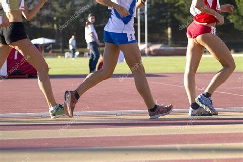 Foot race, start and running Stock Photo by ©meskolo 56499695