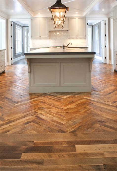 Herringbone Floor Kitchen - markanthonystudios.net