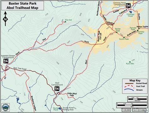 Mount Katahdin Trail Map | Living Room Design 2020