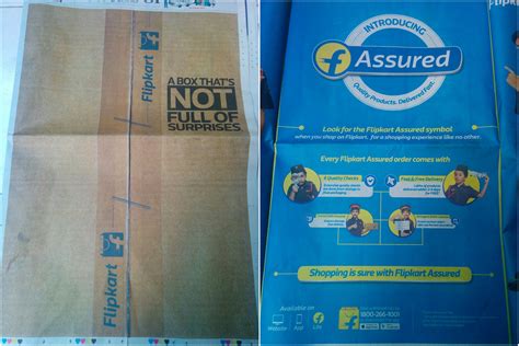 Flipkart Launches Flipkart Assured In A Big Way With Full Page Ads ...