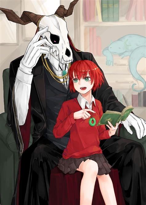 Elias Ainsworth & Chise Hatori. Mahoutsukai no Yome. The Ancient Magus Bride. | Anime