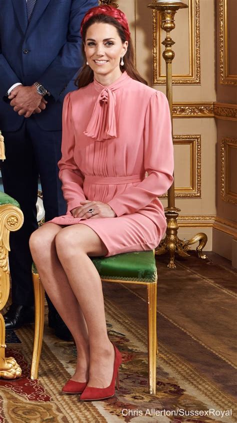 Kate wears a pink Stella McCartney dress to Archie’s christening