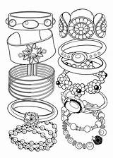 Bracelet Coloring Pages To download And Print For Free sketch template