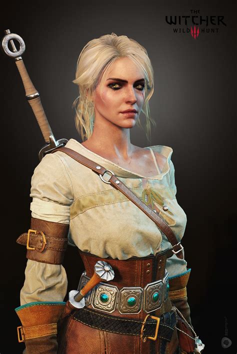 Ciri face I did for The Witcher 3. Lowpoly hair was created by Bill Daly. Outfit was created by ...