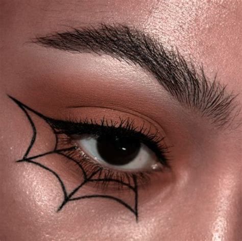 Spider web makeup – Artofit