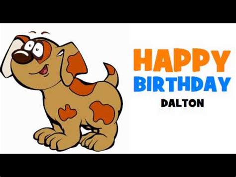 HAPPY BIRTHDAY DALTON! - YouTube