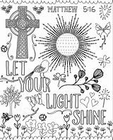 Bible Verse Coloring Pages Scripture Coloring Set Of 5 Instant  sketch template