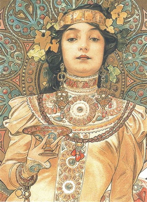 Moët & Chandon, Dry Impérial (poster detail) by Alphonse Mucha | Art nouveau mucha, Alphonse ...