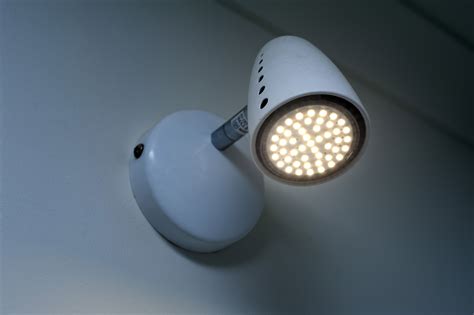 Free Image of Illuminated interior wall LED downlight | Freebie.Photography