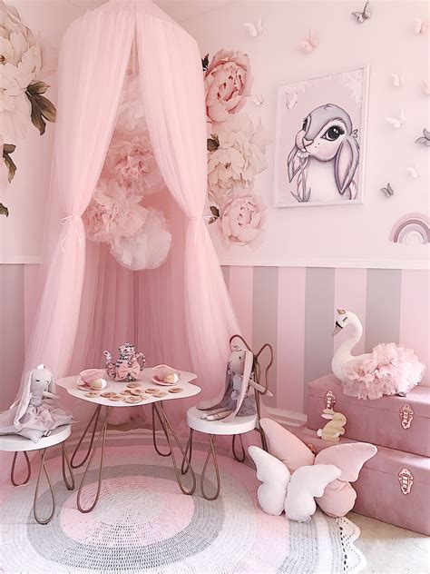 Pink Bedroom For Girls, Toddler Bedroom Girl, Toddler Room Decor, Pink ...