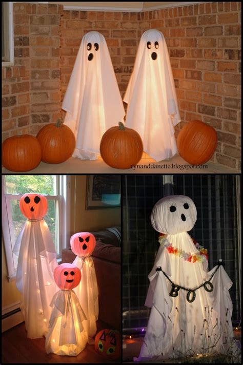 Spooktacular Halloween Decor: Creating Ghostly Tomato Cages in 7 Easy Steps - Craft projects for ...