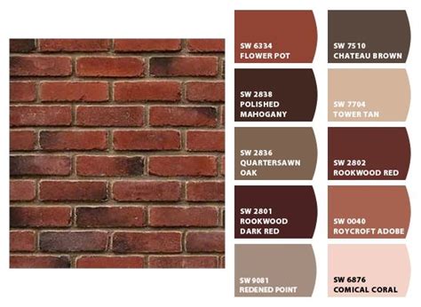 Paint colors that go with red brick | Brick house exterior colors, Red brick exteriors, Red ...