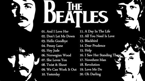 The Beatles Greatest Hits - Best The Beatles Songs Collection | The beatles greatest hits ...