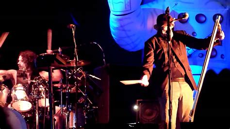 Primus - Les Claypool with a monkey mask and playing the whamola @ Azkena 2011 - YouTube