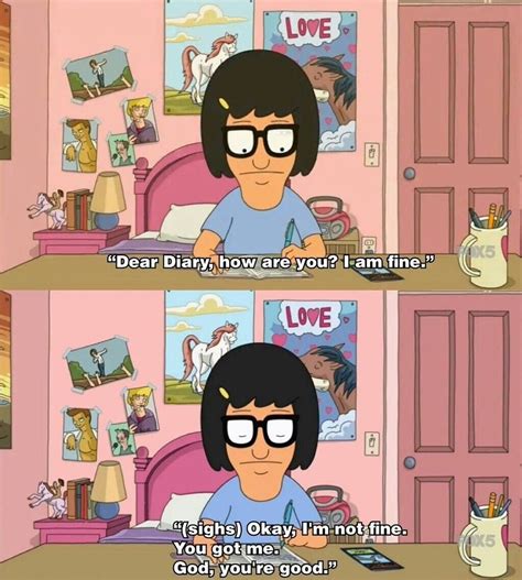 10 Of The Best Tina Belcher Quotes from Bob's Burgers — Bob's Credits | A Bob's Burgers Podcast