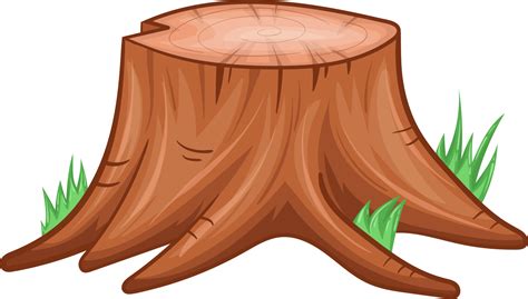 Tree stump clipart design illustration 9379789 PNG