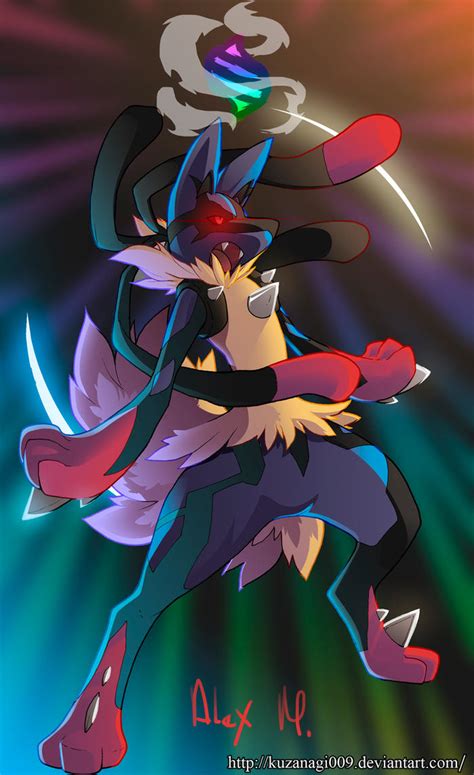 Mega Lucario by KUZANAGI009 on DeviantArt