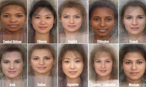 [B!] The average woman revealed: Study blends thousands to faces to find wh