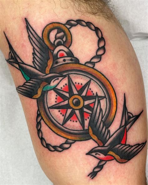 Compass Tattoo Design By Cassiemunson Art On Devianta - vrogue.co