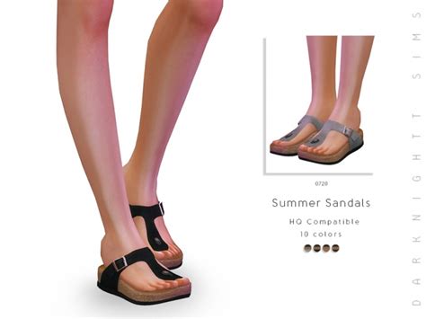 Sims 4 CC Sandals