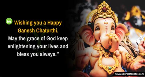 Happy Ganesh Chaturthi Quotes Wishes For Blissful Life