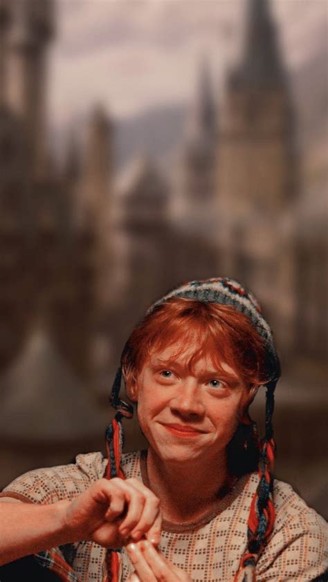 Download Ron Weasley Cute Harry Potter Wallpaper | Wallpapers.com