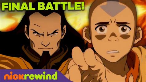 FULL Uncut "Aang vs. Fire Lord Ozai Final Battle" Avatar: The Last Airbender | NickRewind You've ...