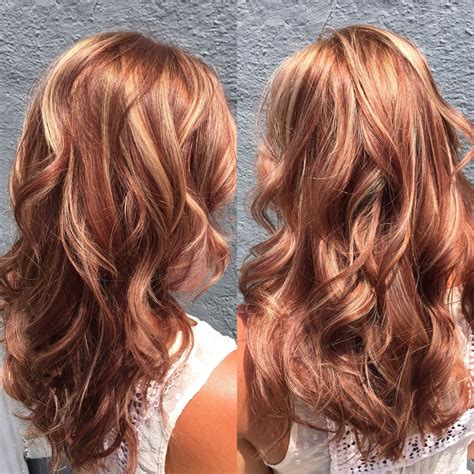 Red Hair With Blonde Highlights, Red Blonde Hair, Strawberry Blonde Hair, Auburn Highlights ...