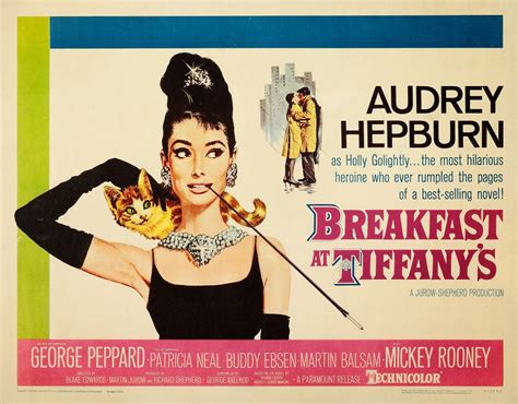Breakfast At Tiffany's (1961) | Audrey hepburn movie posters, Breakfast at tiffanys, Audrey ...