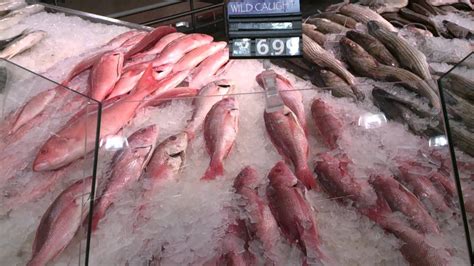 Fresh fish at Buford Farmer's Market - YouTube